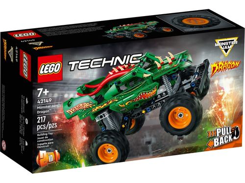 LEGO Technic - Monster Jaw Dragon - 217 Peças - 42149