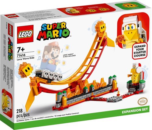 LEGO Super Mario - Pacote de Expansão - Passeio na Onda de Lava - 218 Peças - 71416