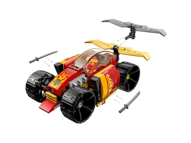 4-LEGO-Ninjago---Carro-de-Corrida-Ninja-EVO-do-Kai---71780