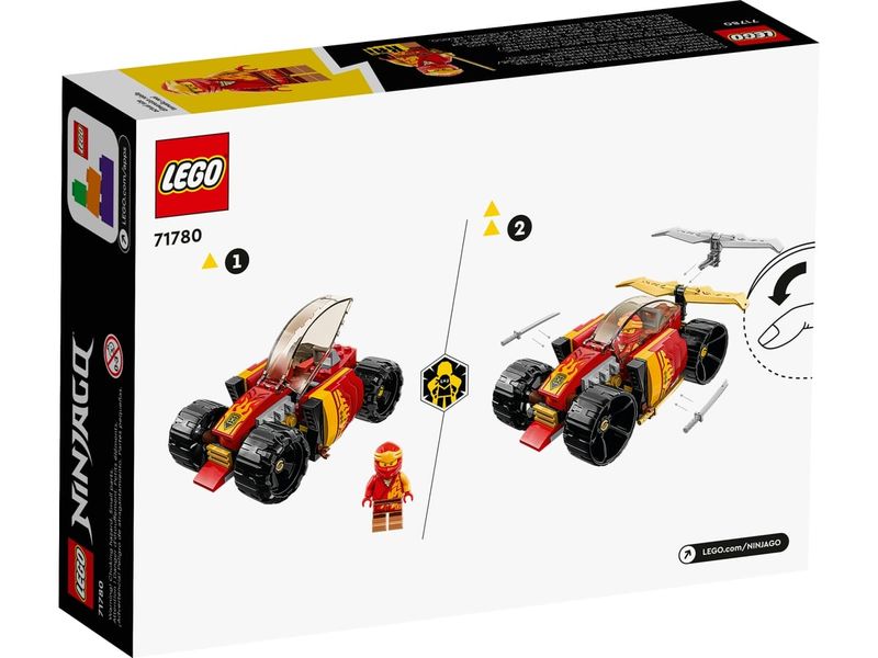 5-LEGO-Ninjago---Carro-de-Corrida-Ninja-EVO-do-Kai---71780