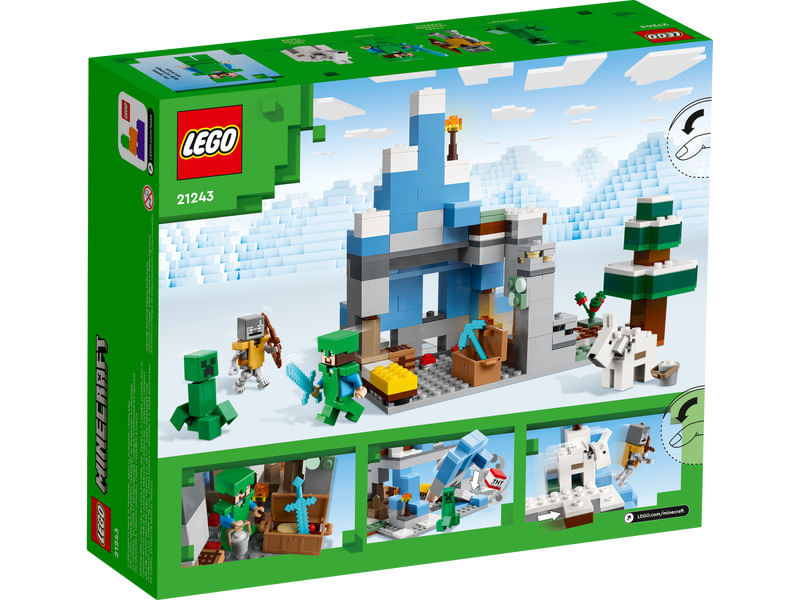 LEGO-Minecraft---Os-Picos-Gelados---21243-9