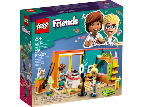 LEGO Friends - O Quarto do Leo - 203 Peças - 41754