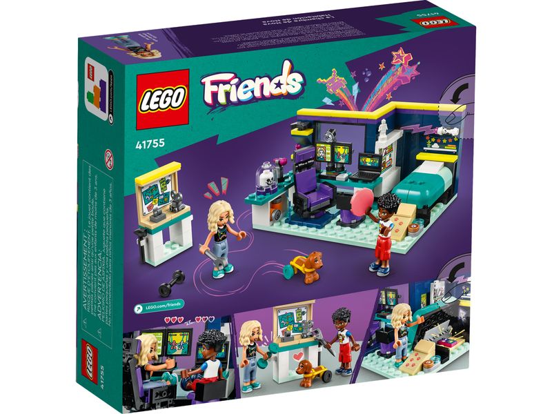 LEGO-Friends---O-Quarto-da-Nova---41755----6
