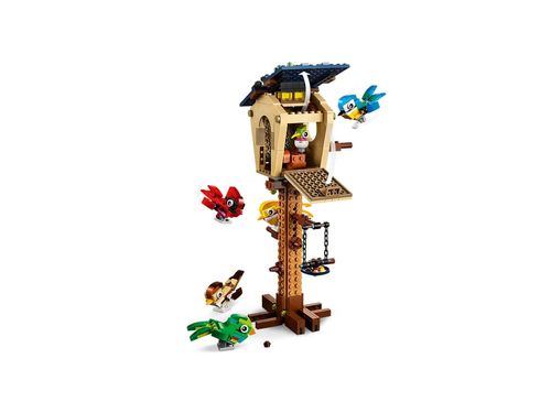 LEGO Creator 3 em 1 - Casa de Passarinho - 476 Peças - 31143 - Conjunto blocos de montar