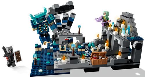 LEGO Minecraft - A Batalha Escura Profunda - 584 Peças - 21246