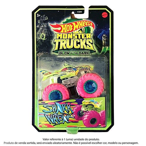 Carrinho Hot Wheels - Monster Trucks - Brilha no Escuro - Sortido - Mattel