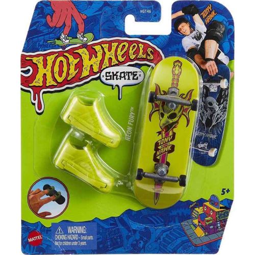 Skate de Dedo - Hot Wheels - Tony Hawk - Sortido - Mattel