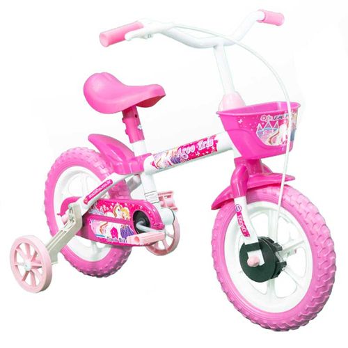 Bicicleta Infantil Aro 12 - TK3 Track Arco Iris - Branca - Track Bikes