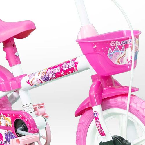 Bicicleta Infantil Aro 12 - TK3 Track Arco Iris - Branca - Track Bikes