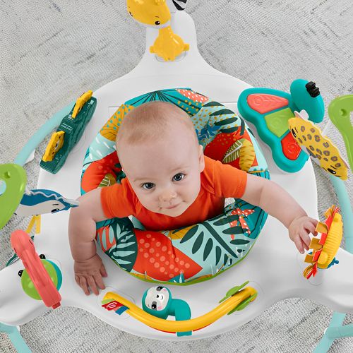 Cadeirinha Pula-Pula - Diversão na Floresta dos Animais - Fisher-Price