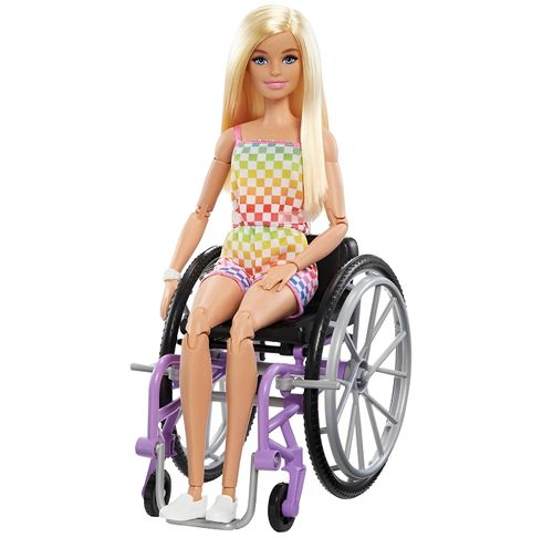 Boneca Barbie Fashionistas - Cadeirante - Loira - 194 - Mattel