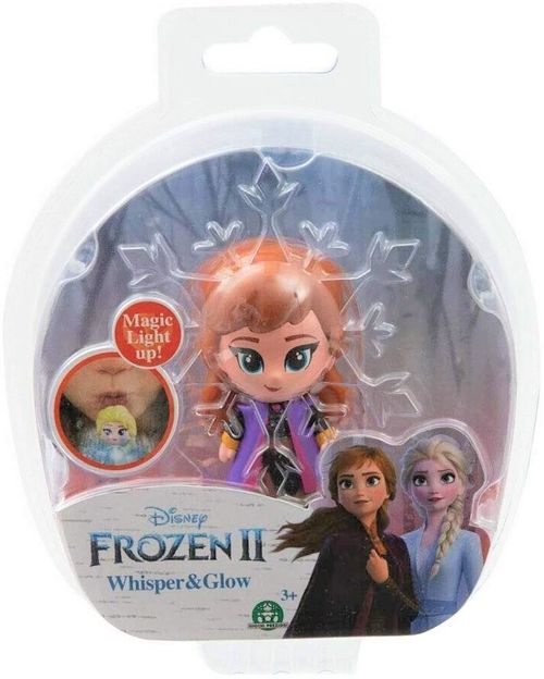 Mini Figura com Luzes - Anna  - Frozen 2 - Disney - 7 cm - Fun