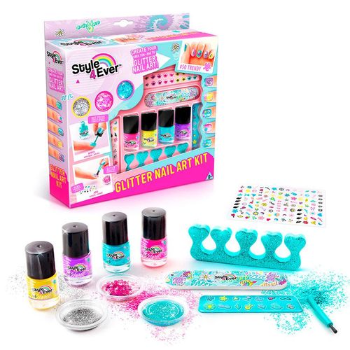 Conjunto para Pintura de Unhas - Style 4 Ever - Fun Kit de Artes - Fun