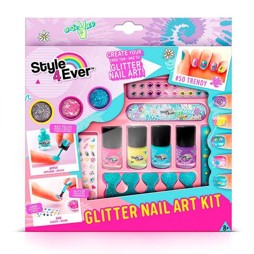 Conjunto para Pintura de Unhas - Style 4 Ever - Fun Kit de Artes - Fun