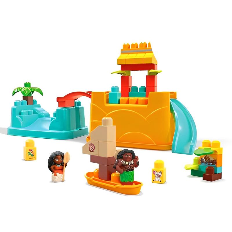 1-Blocos-de-Montar---Mega-Bloks---Aventuras-de-Moana-e-Maui---Disney---Mattel