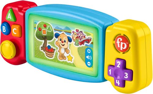 Videogame Portátil Infantil - Aprende Comigo - Com Som e Luz - Fisher-Price