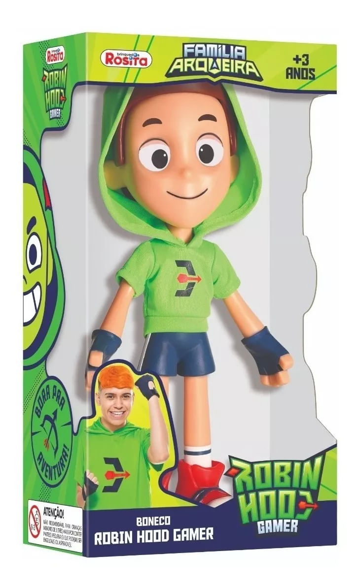 Boneco-de-Vinil---Robin-Hood-Gamer---Familia-Gamer---Youtuber---26-cm---Rosita-2