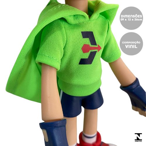 Boneco de Vinil - Robin Hood Gamer - Família Gamer - Youtuber - 26 cm - Rosita
