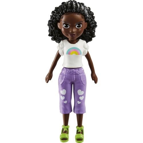 Polly Pocket - Boneca com Acessórios - Negra - 10cm - Mattel