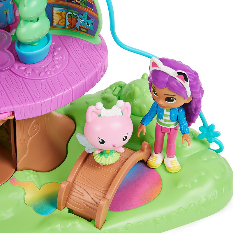 Playset-com-Mini-Figuras---Casa-na-Arvore-e-Kitty-Fadinha---A-Casa-Magica-da-Gabby---Sunny-5