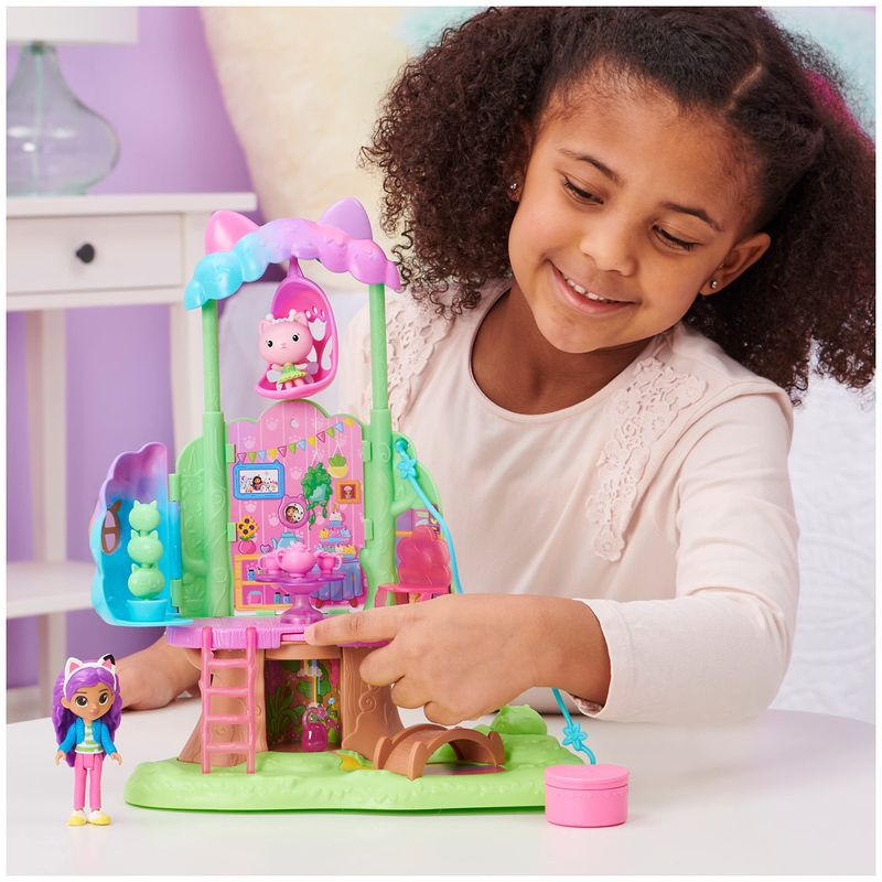 Playset-com-Mini-Figuras---Casa-na-Arvore-e-Kitty-Fadinha---A-Casa-Magica-da-Gabby---Sunny-6