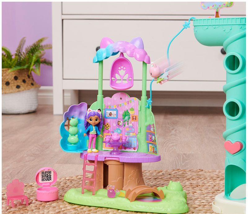 Playset-com-Mini-Figuras---Casa-na-Arvore-e-Kitty-Fadinha---A-Casa-Magica-da-Gabby---Sunny-8