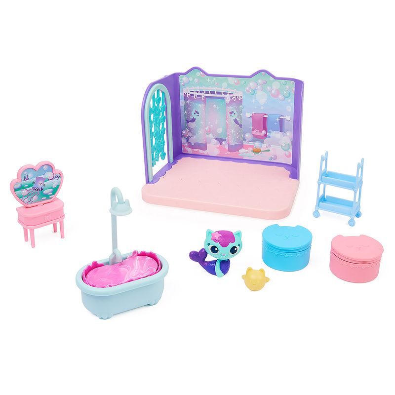 5-Playset-com-Mini-Figura---Banheiro-de-Luxo-com-Mercat---Casa-da-Gabby---Sunny