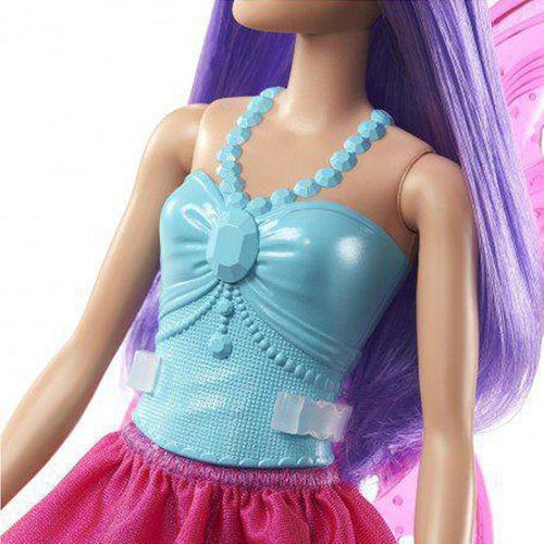 Boneca Barbie - Cabelo Roxo - Fadas Mágicas - Dreamtopia - Mattel
