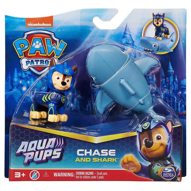 Conjunto-de-Figuras---Chase-e-Tubarao---Aqua-Pups---Patrulha-Canina---Sunny-2