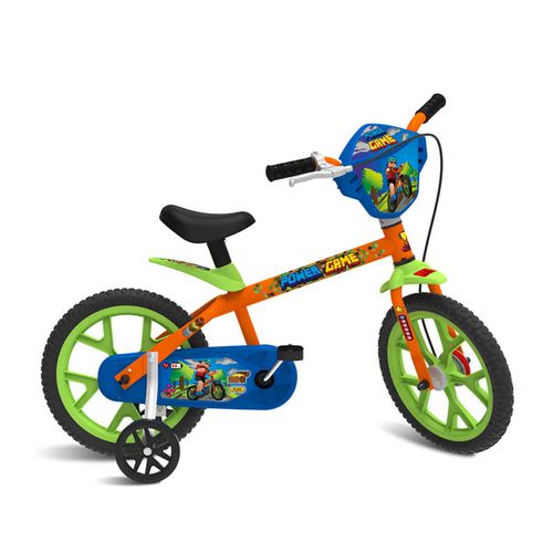 Bicicleta Infantil - Aro 14 - Power Game - Bandeirante