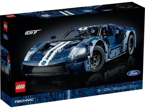 LEGO Technic - Ford GT 2022 - 1466 Peças - 42154