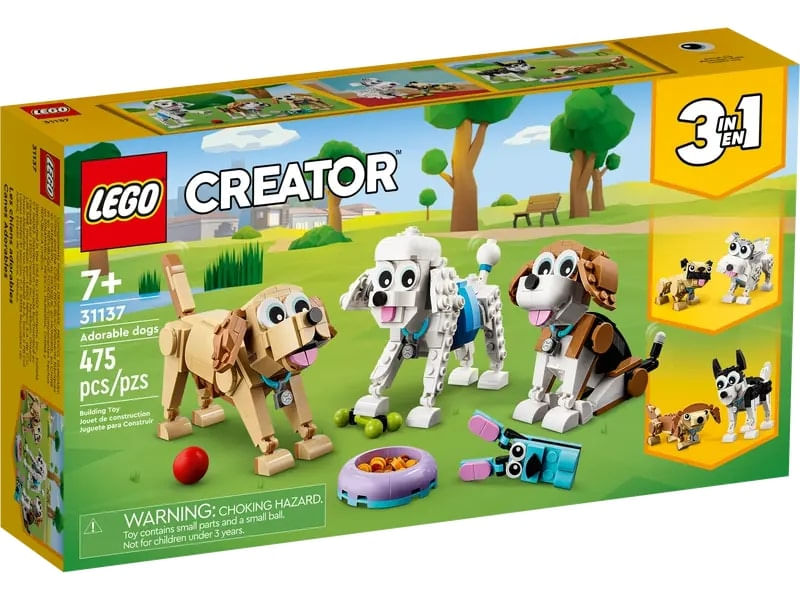 1-LEGO-Creator-3-em-1---Cachorros-Adoraveis---31137