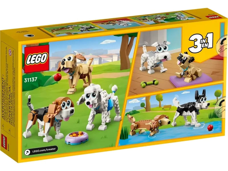 8-LEGO-Creator-3-em-1---Cachorros-Adoraveis---31137