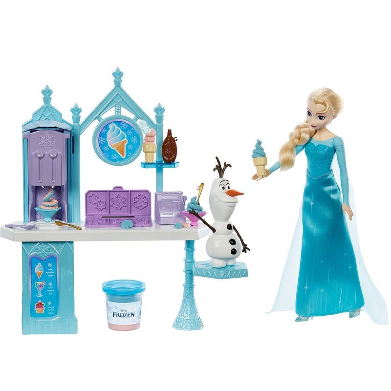 Playset-com-Boneca---Carrinho-de-Doces-da-Elsa-e-do-Olaf---Frozen---Disney---Mattel-7