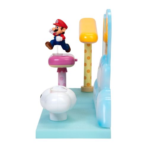 Playset com Figura - Super Mario - Cloud - Candide