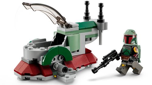 LEGO Star Wars - Microfighter Nave Estelar de Boba Fett - 85 Peças - 75344
