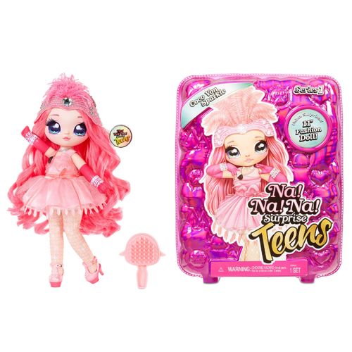 Boneca Na!Na!Na! Surprise Teens - Coco Van Sparkle - 28 cm - Série 1