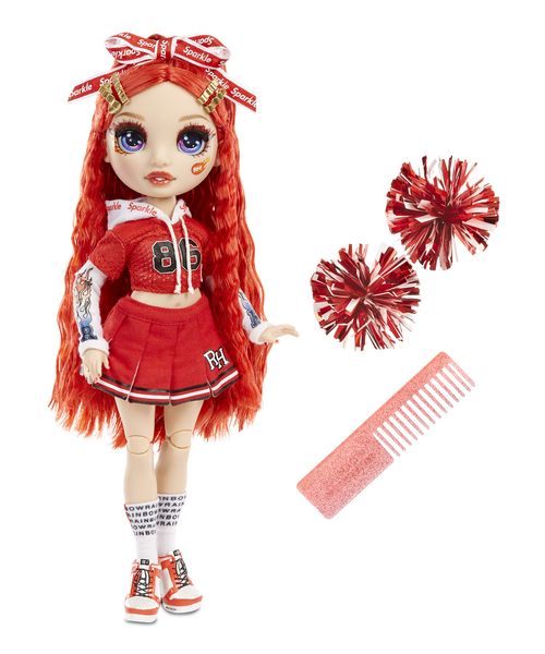 Boneca Rainbow High - Cheer - Ruby Anderson - 28 cm - Vermelha