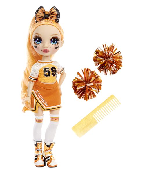 Boneca Rainbow High - Cheer - Poppy Rowan - 28 cm - Laranja