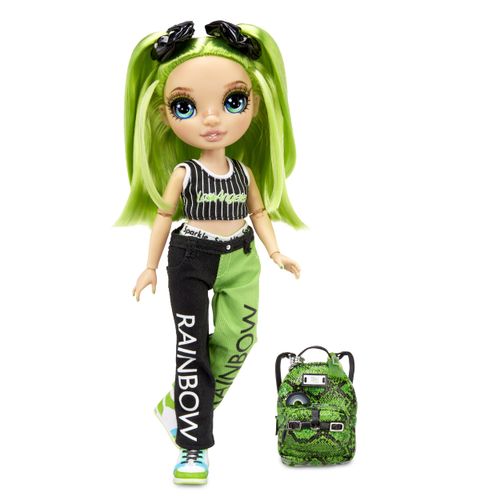 Boneca Rainbow Junior High - Jade Hunter - 23cm - Verde