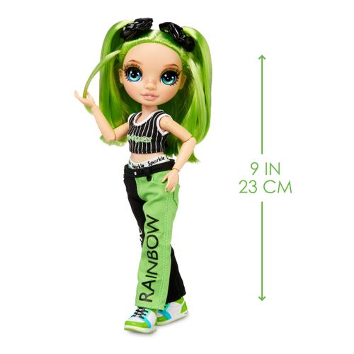 Boneca Rainbow Junior High - Jade Hunter - 23cm - Verde