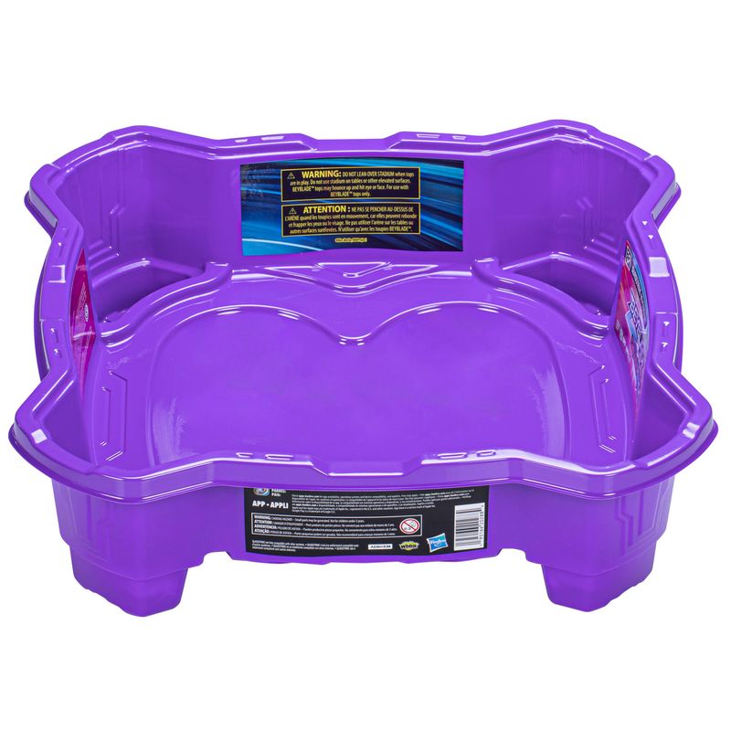 Arena-de-Batalha---BeyBlade-Burst---QuadStrike-Beystadium---Roxa---Hasbro--1