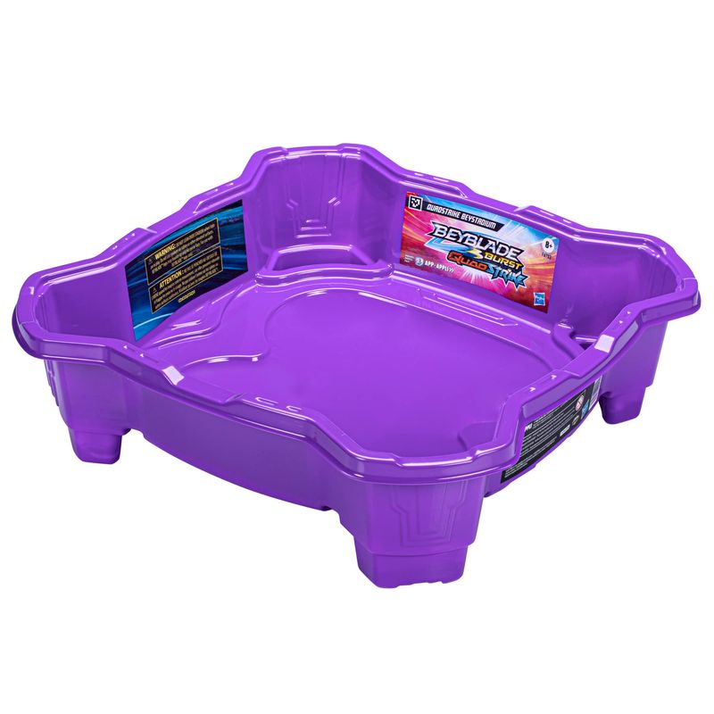 Arena-de-Batalha---BeyBlade-Burst---QuadStrike-Beystadium---Roxa---Hasbro--2