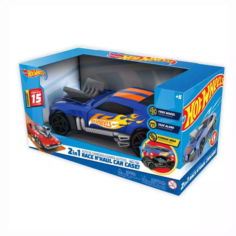 3-Porta-Carrinhos-Hot-Wheels-2-em-1---Com-Veiculo---30cm---Fun