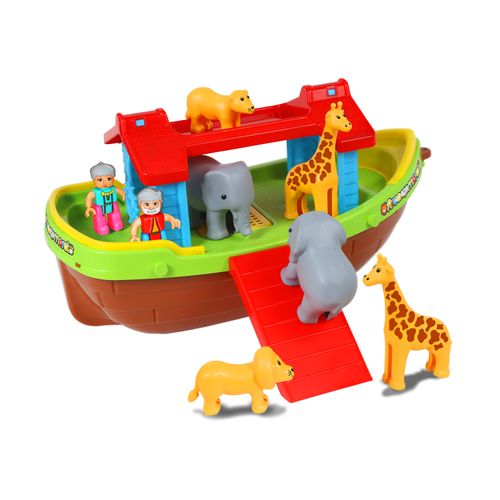Playset com Mini Figuras - Arca de Noé - Maral