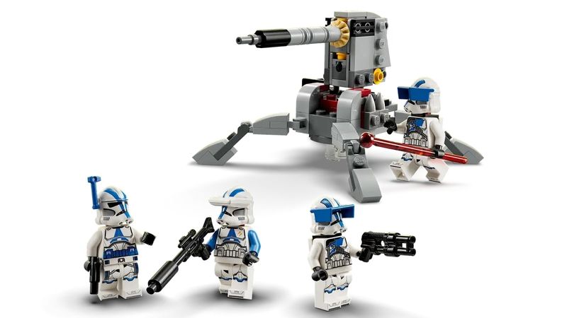 3-LEGO-Star-Wars---Pack-de-Combate-Soldados-Clone-da-501---75345