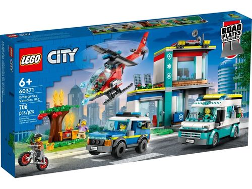 LEGO City - Central dos Veículos de Emergência - 60371