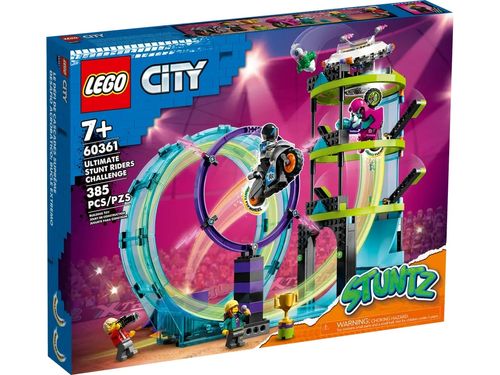 LEGO City - Desafio Supremo em Motos de Acrobacias - Stuntz - 385 Peças - 60361