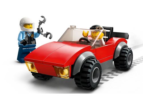 LEGO City - Perseguição de Carro com Moto de Polícia - 60392