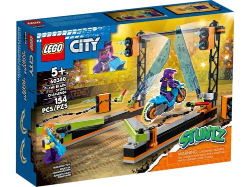 LEGO City - O Desafio de Acrobacias com lâminas - 60340